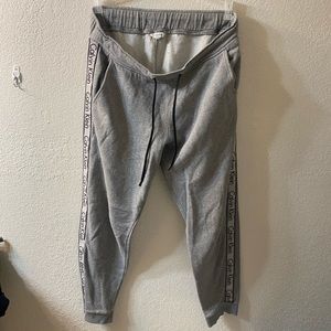 Gray Calvin Klein Jogger Sweatpants